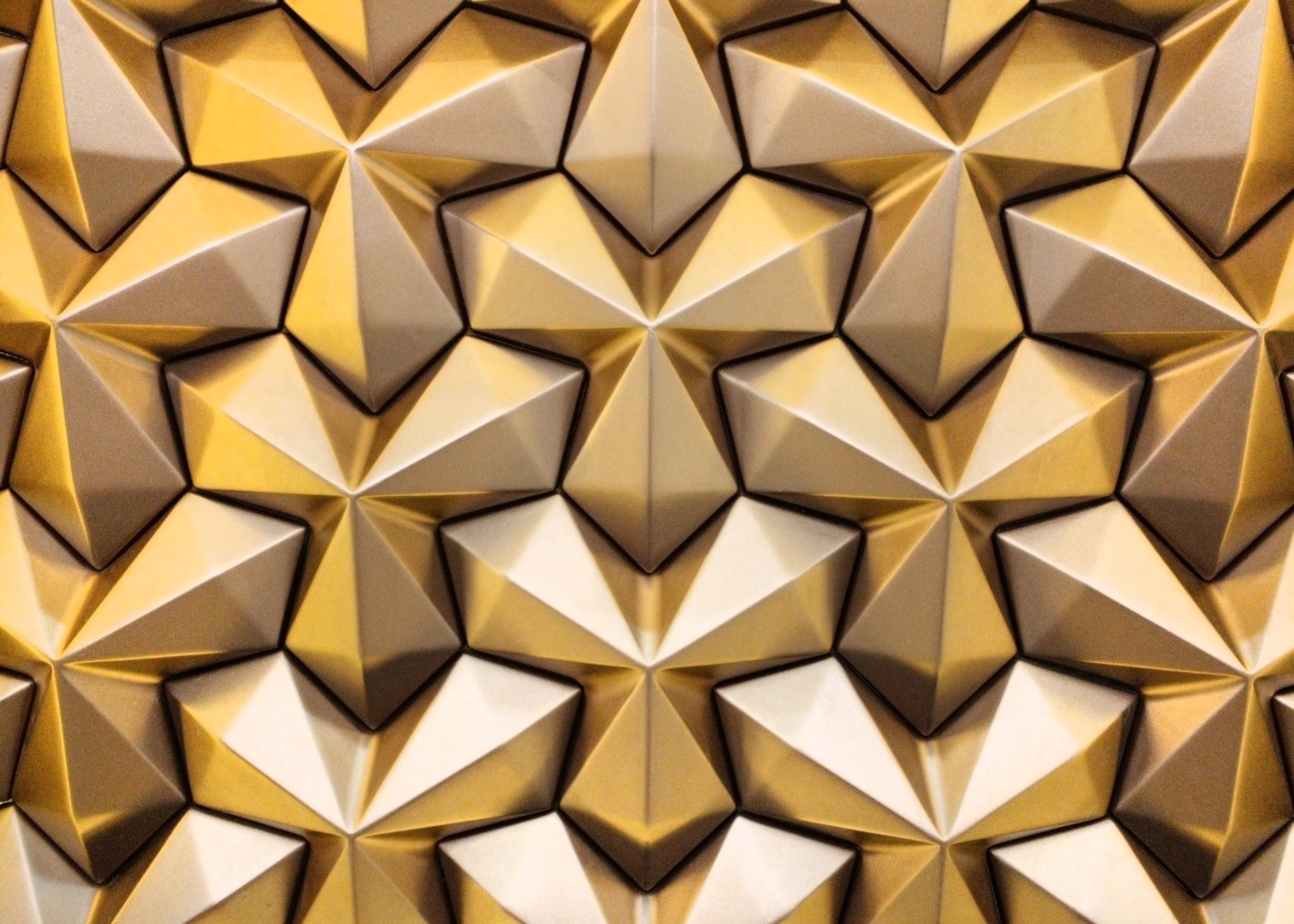 Bronze 3D interior decorative wall panel
